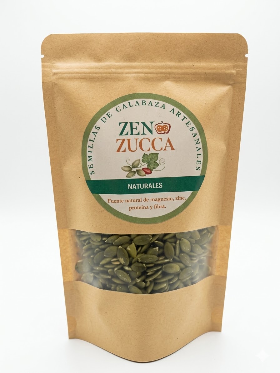 Semillas de calabaza crudas naturales